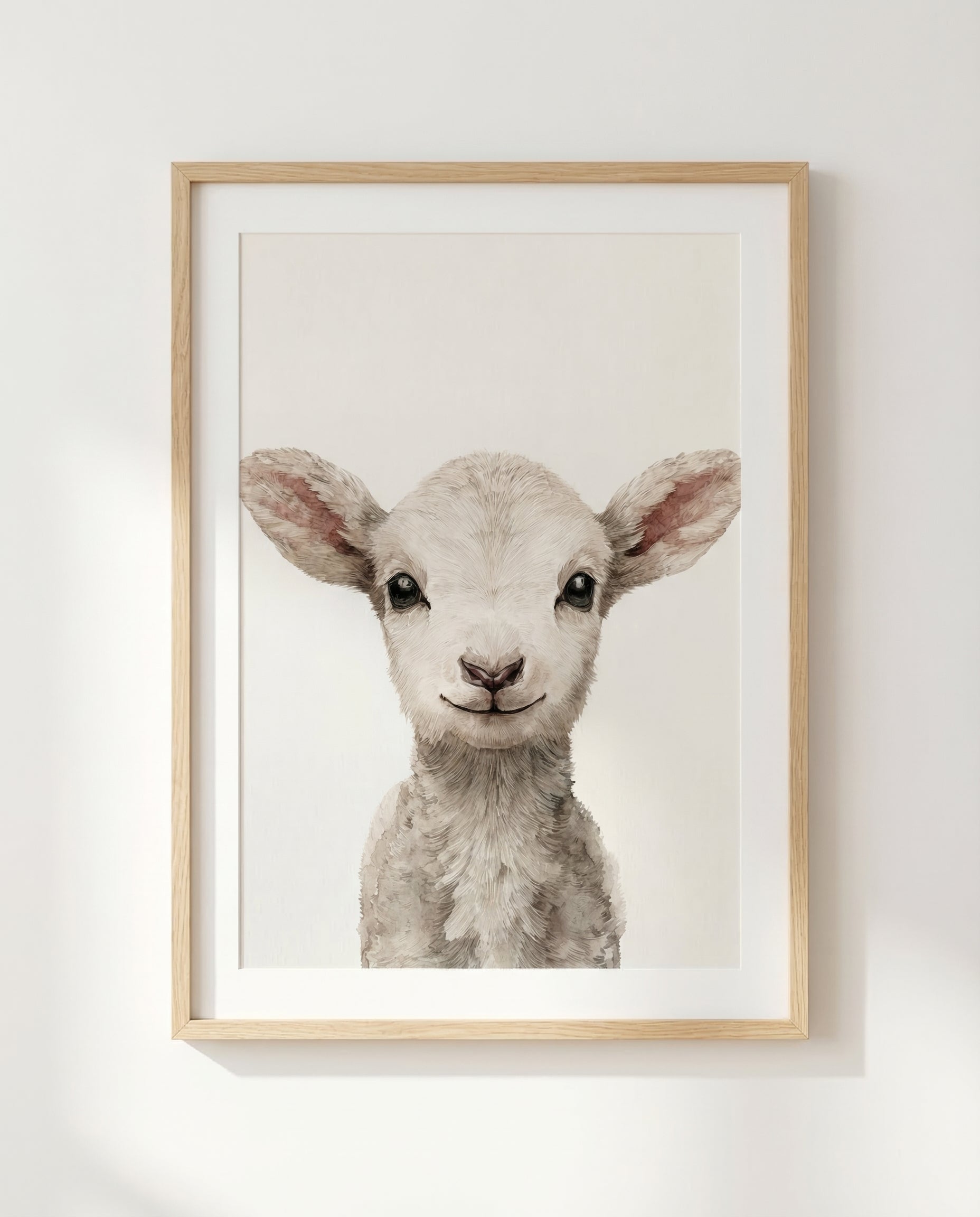 Das kleine Lämmchen | Kinderzimmer Poster