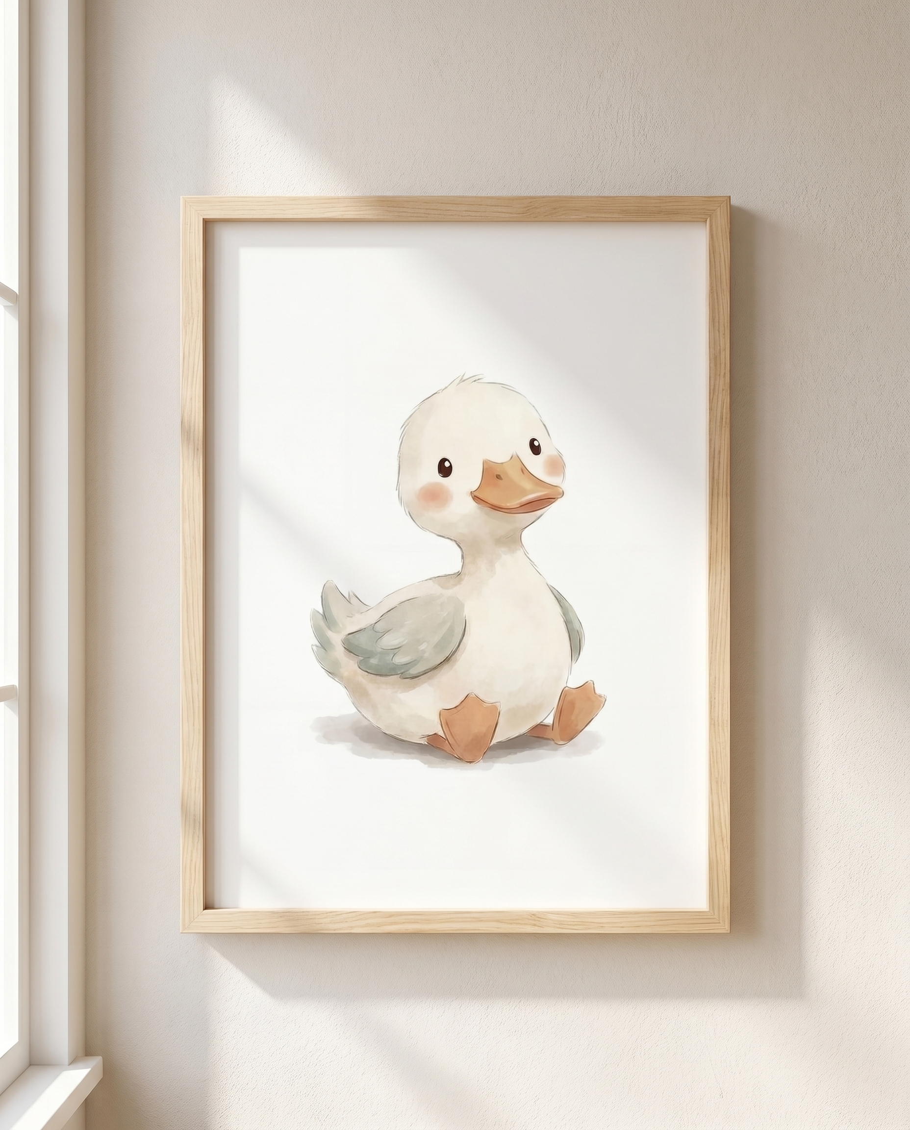 Kleines Entlein | Kinderzimmer Poster